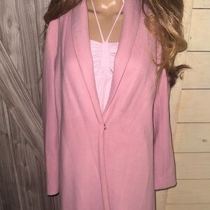 Elegant Pink Women's Coat